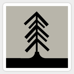 Pine tree figurine : Magnet